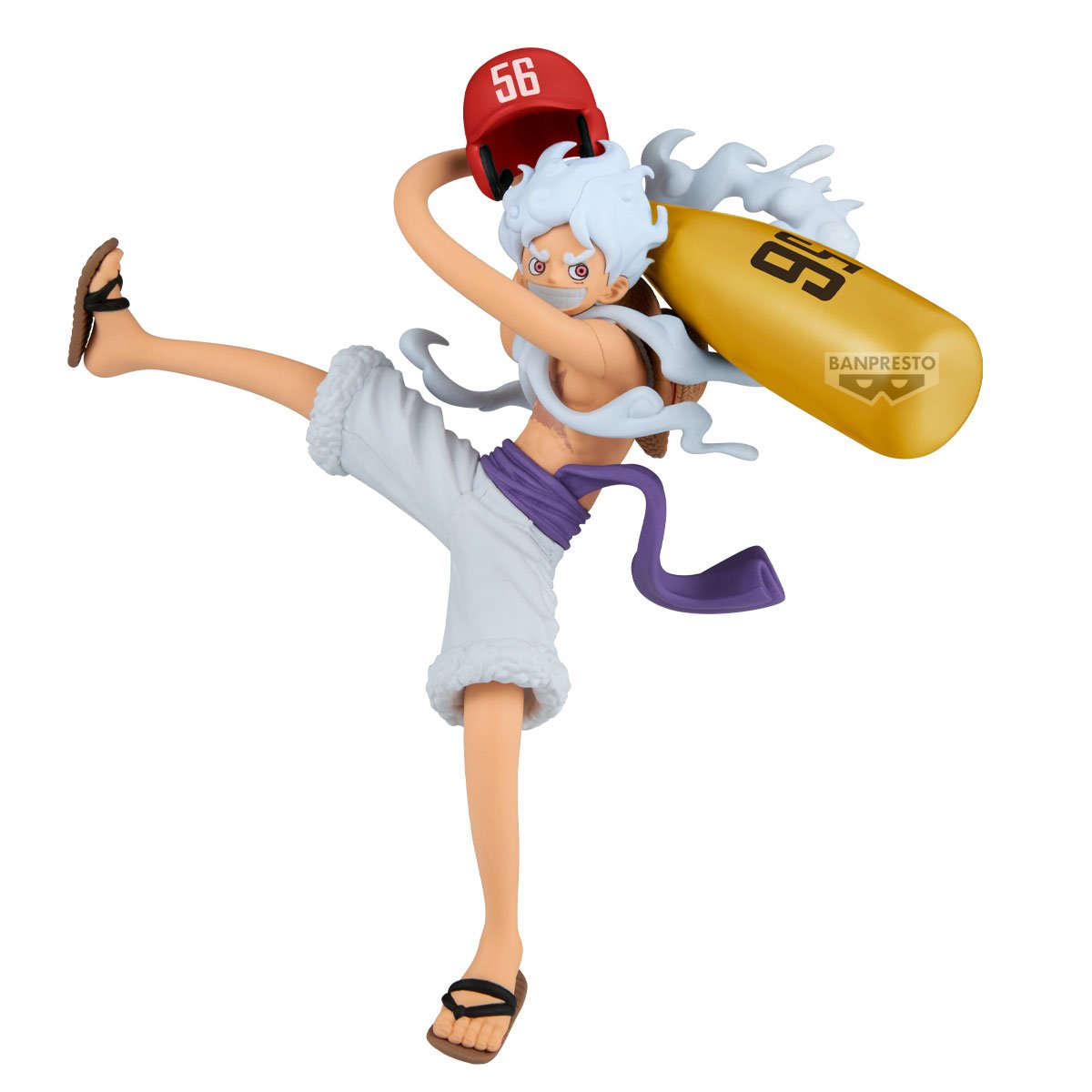 ONE PIECE - Luffy Gear 5 - Figurine Battle Record Collection 17cm