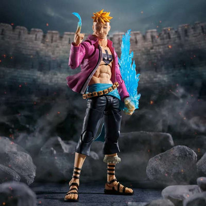 ONE PIECE - Marco Marineford - Figurine S.H. Figuarts 17cm