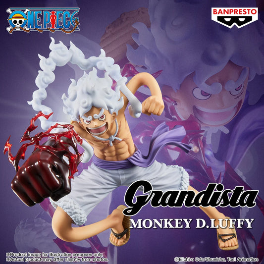 ONE PIECE - Monkey D. Luffy Gear 5 - Figurine Grandista 23cm