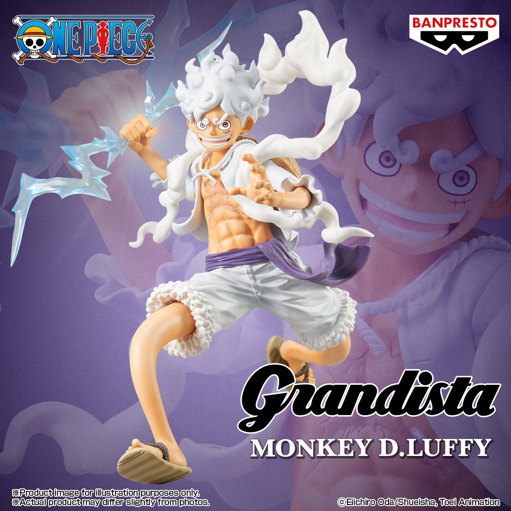 ONE PIECE - Monkey D. Luffy Gear 5 - Figurine Grandista 25cm