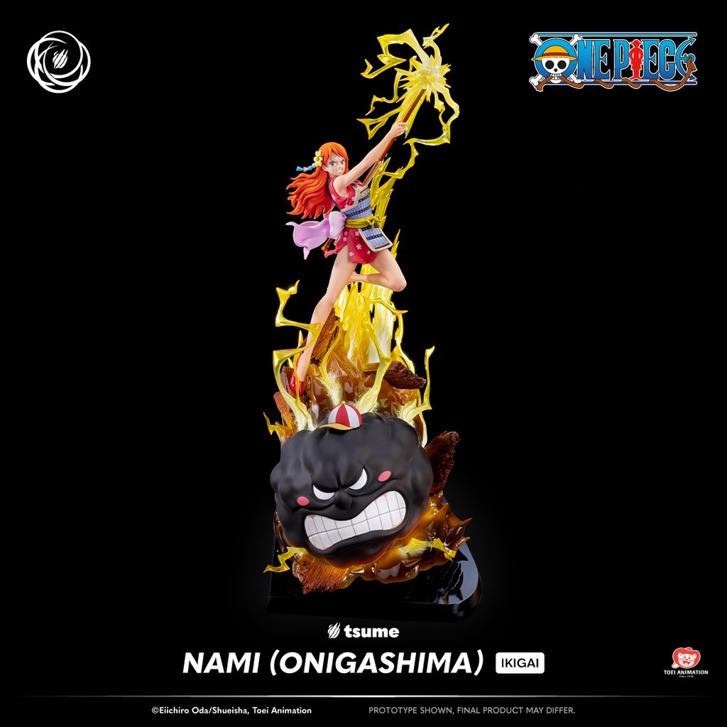 ONE PIECE - Nami - Statue Résine 1/6 By Tsume - 47cm