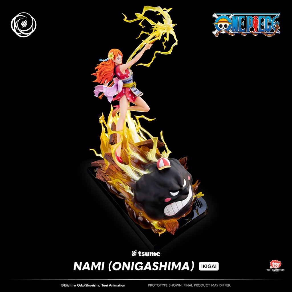 ONE PIECE - Nami - Statue Résine 1/6 By Tsume - 47cm