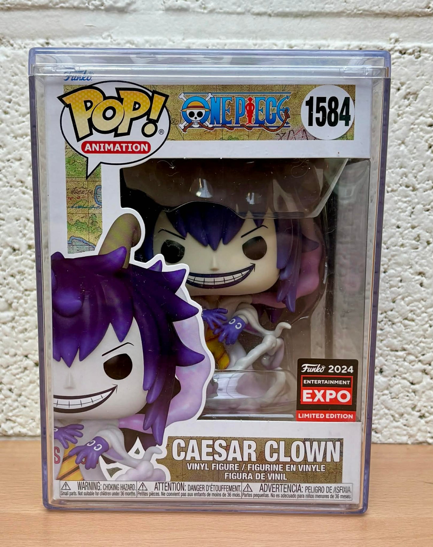 ONE PIECE - POP Animation 1584 Caesar Clown C2E2 (Chicago Comic & Entertainment Expo)