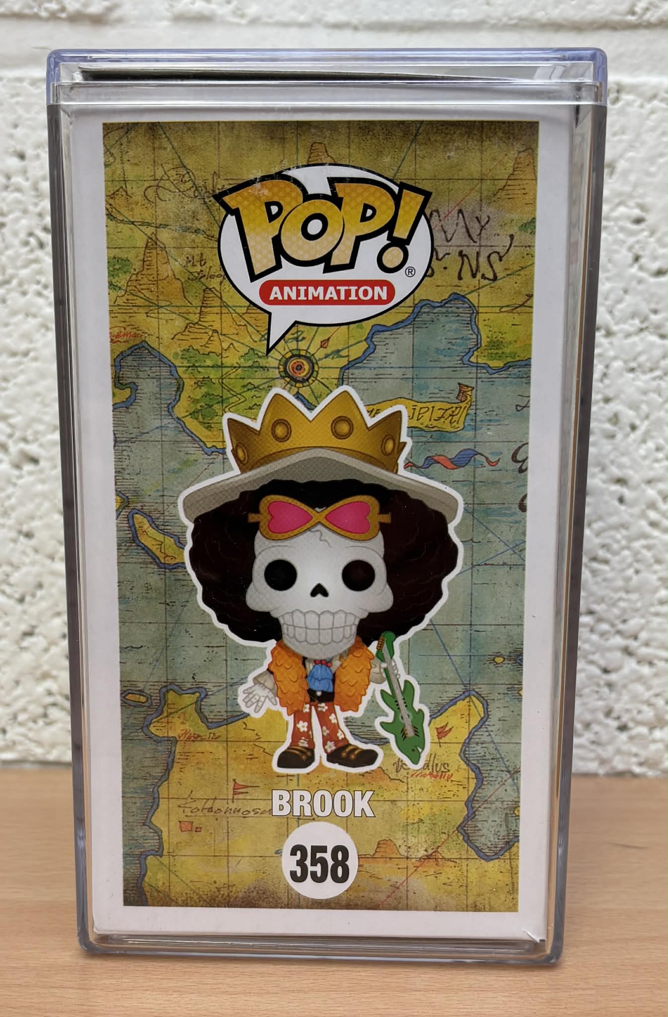 ONE PIECE - POP Animation 358 Brook Fall Convention Exclusive Figure