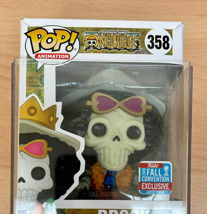 ONE PIECE - POP Animation 358 Brook Fall Convention Exclusive Figure