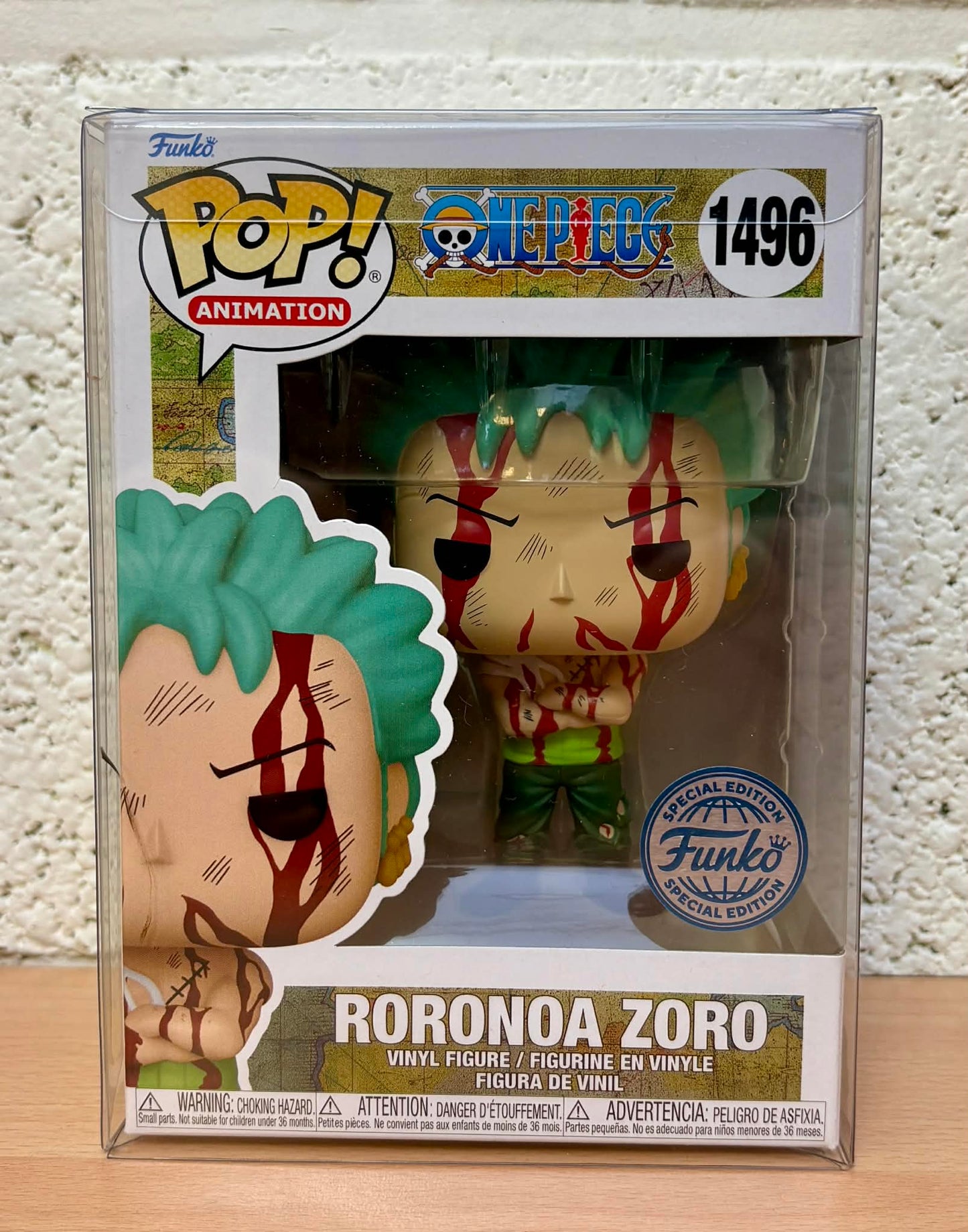 ONE PIECE - POP Animation N° 1496 Roronoa Zoro "Nothing Happened"