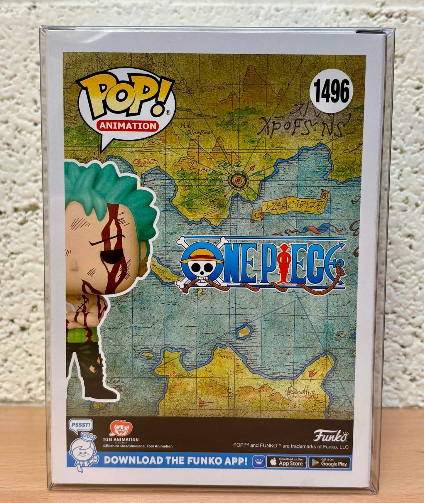 ONE PIECE - POP Animation N° 1496 Roronoa Zoro "Nothing Happened"