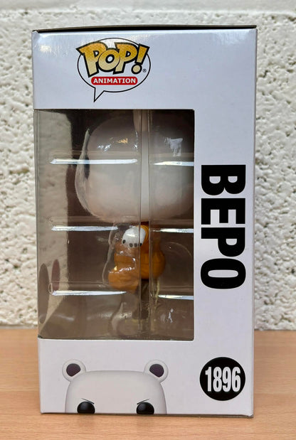 ONE PIECE - POP Animation N° 1896 - Bepo Flocked