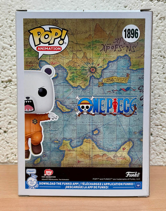 ONE PIECE - POP Animation N° 1896 - Bepo Flocked