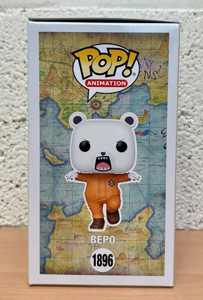 ONE PIECE - POP Animation N° 1896 - Bepo Flocked