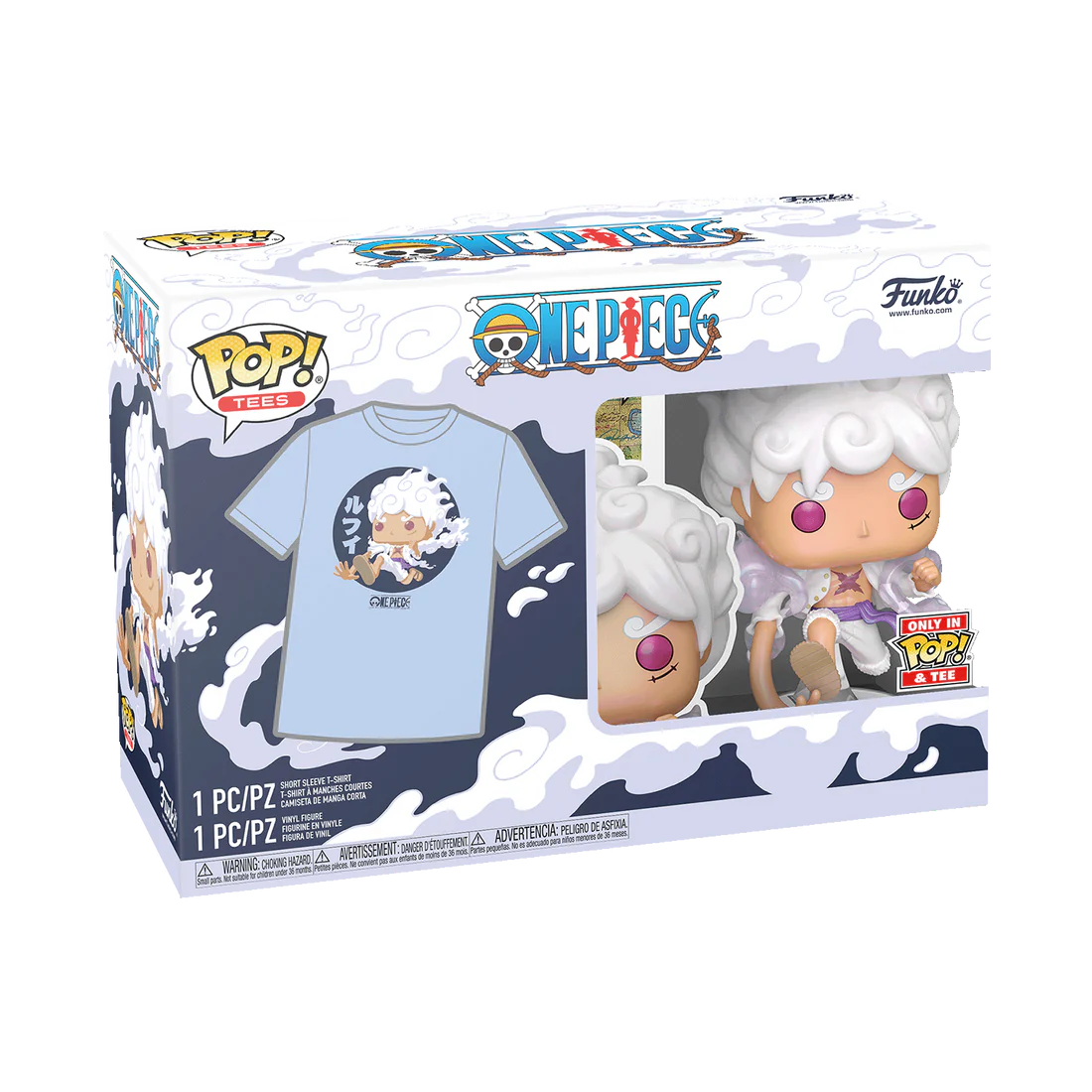 ONE PIECE - POP N° XXX - Luffy Gear Five + T-shirt (L)