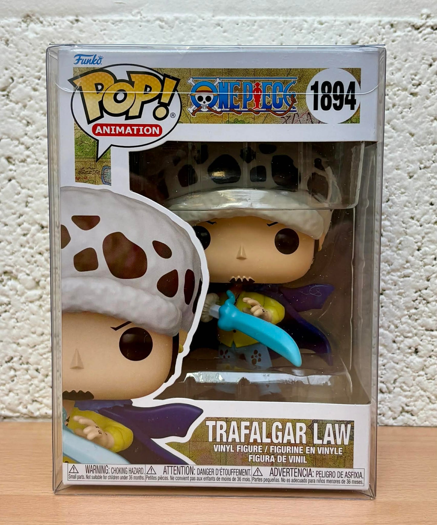 ONE PIECE - POP! Animation Trafalgar Law Figurine N°1894