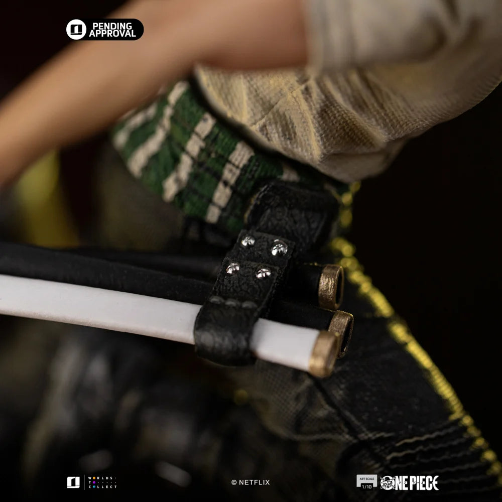 ONE PIECE NETFLIX - Zoro - Statuette Art Scale 1/10 19.2cm