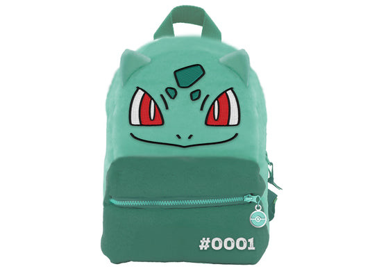 POKEMON - Bulbizarre - Sac à Dos Fluffy '30x23x12cm'