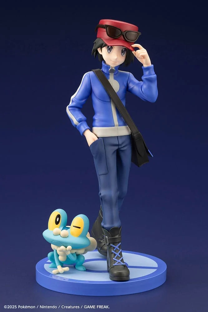 POKEMON - Kalem & Grenousse - Statuette ARTFXJ 1/8 20cm