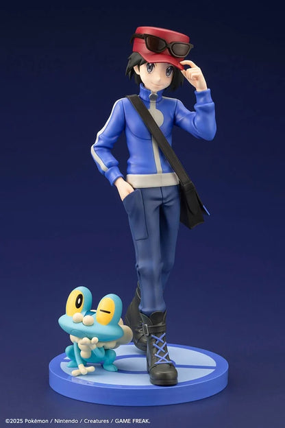 POKEMON - Kalem & Grenousse - Statuette ARTFXJ 1/8 20cm