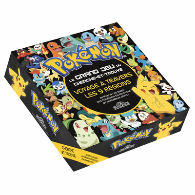 POKEMON - THE GREAT GAME OF SEEK-AND-FIND - JOURNEY THROUGH THE 9 REGIONS