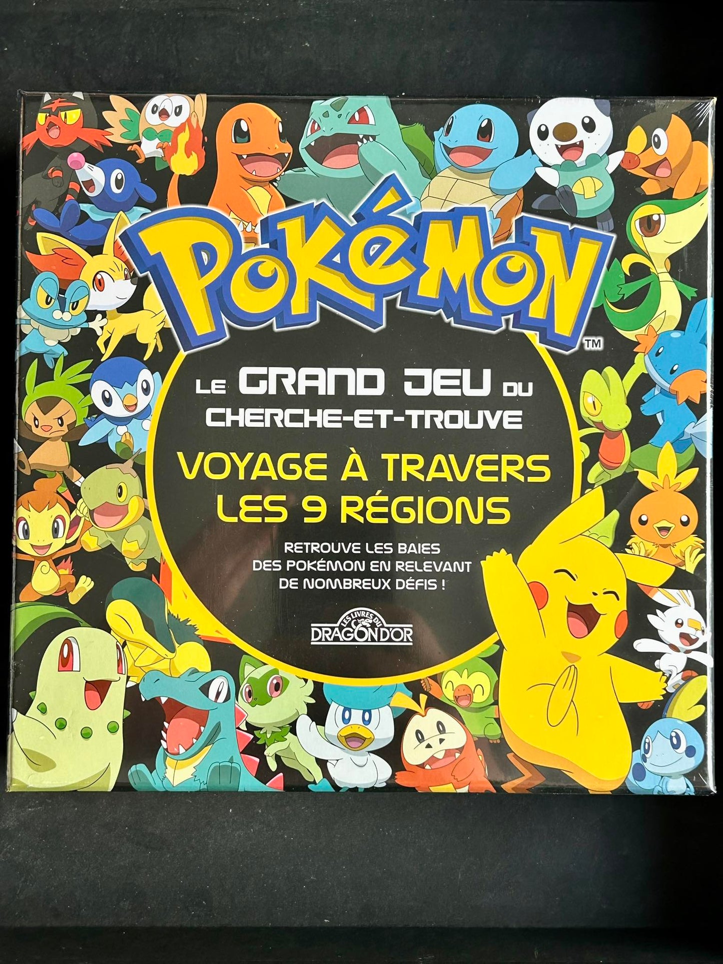 POKEMON - THE GREAT GAME OF SEEK-AND-FIND - JOURNEY THROUGH THE 9 REGIONS