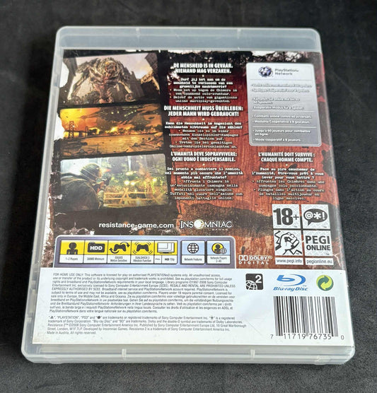 PS3 > Resistance 2