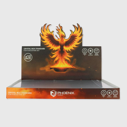 Phoenix Shield – Crystal Box Protection 99% UVR – Coffret 4 Boosters