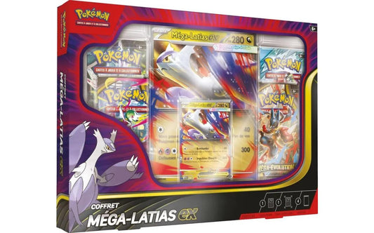 Pokémon JCC – Coffret Méga-Latias-ex (4 Boosters) – FR