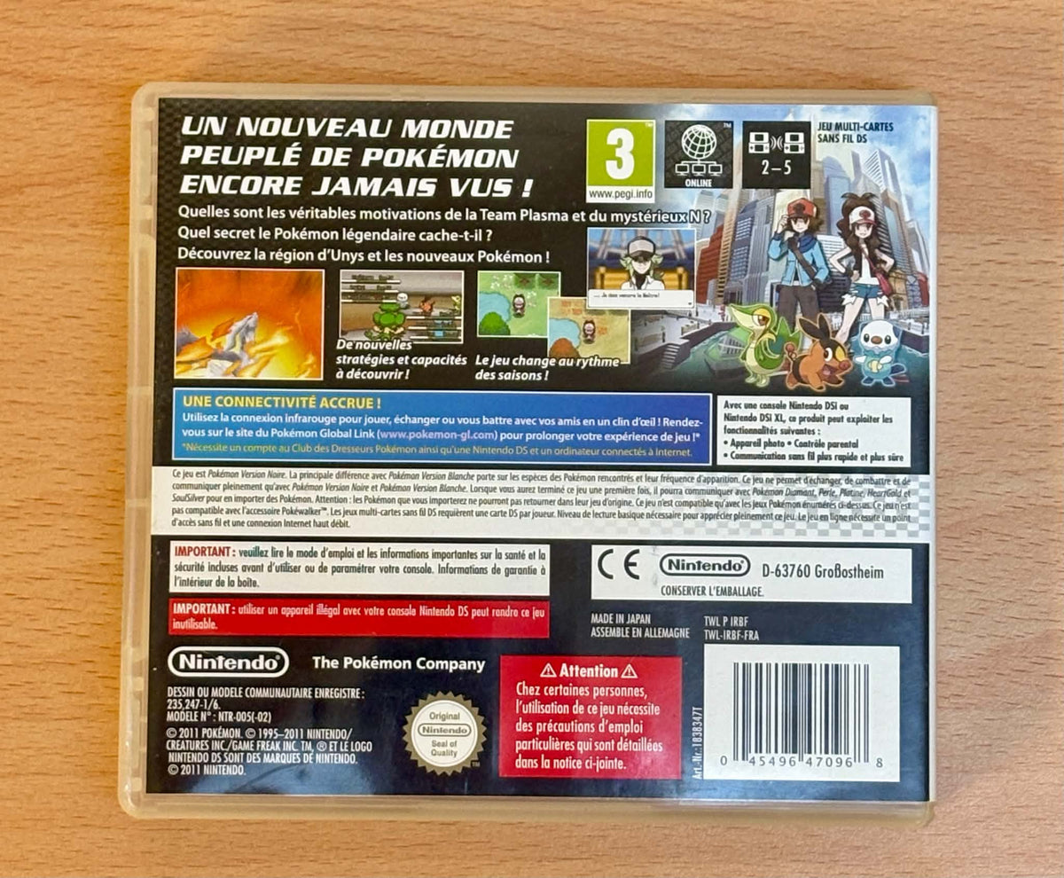 Pokémon Version Noire DS