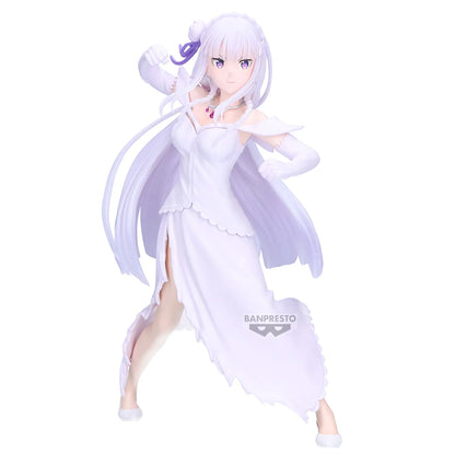 RE ZERO - Emilia - Figurine Espresto 22cm
