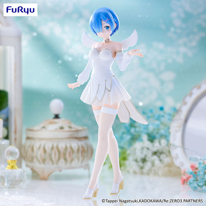 RE ZERO - Rem Little Wings - Statuette Bicute Pure 25cm