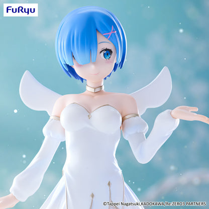RE ZERO - Rem Little Wings - Statuette Bicute Pure 25cm
