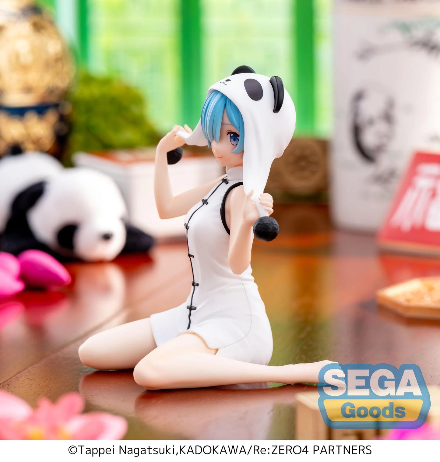 RE ZERO - Rem "Panda" - Figurine Yumemirize 11cm