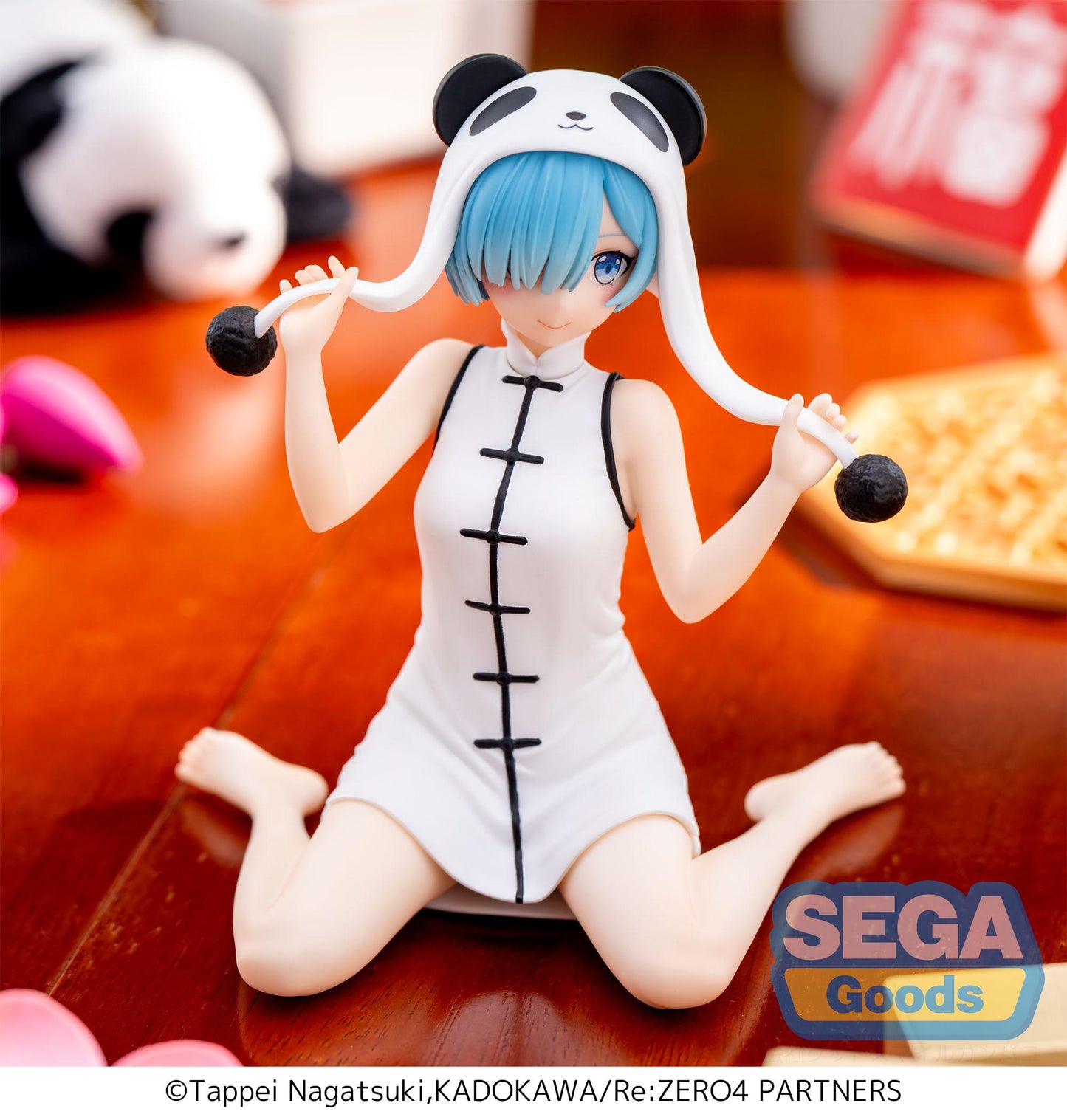 RE ZERO - Rem "Panda" - Figurine Yumemirize 11cm