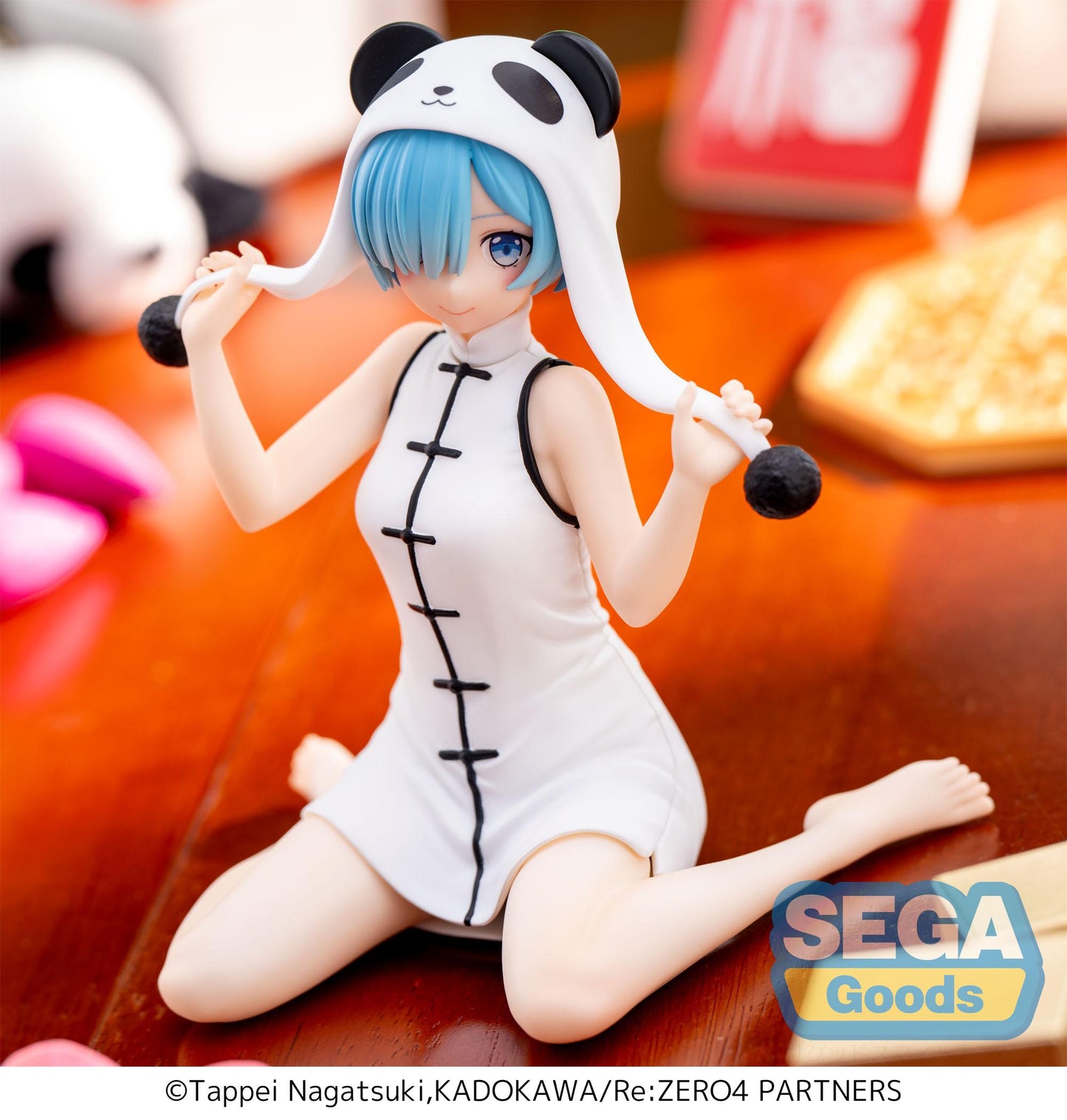 RE ZERO - Rem "Panda" - Figurine Yumemirize 11cm