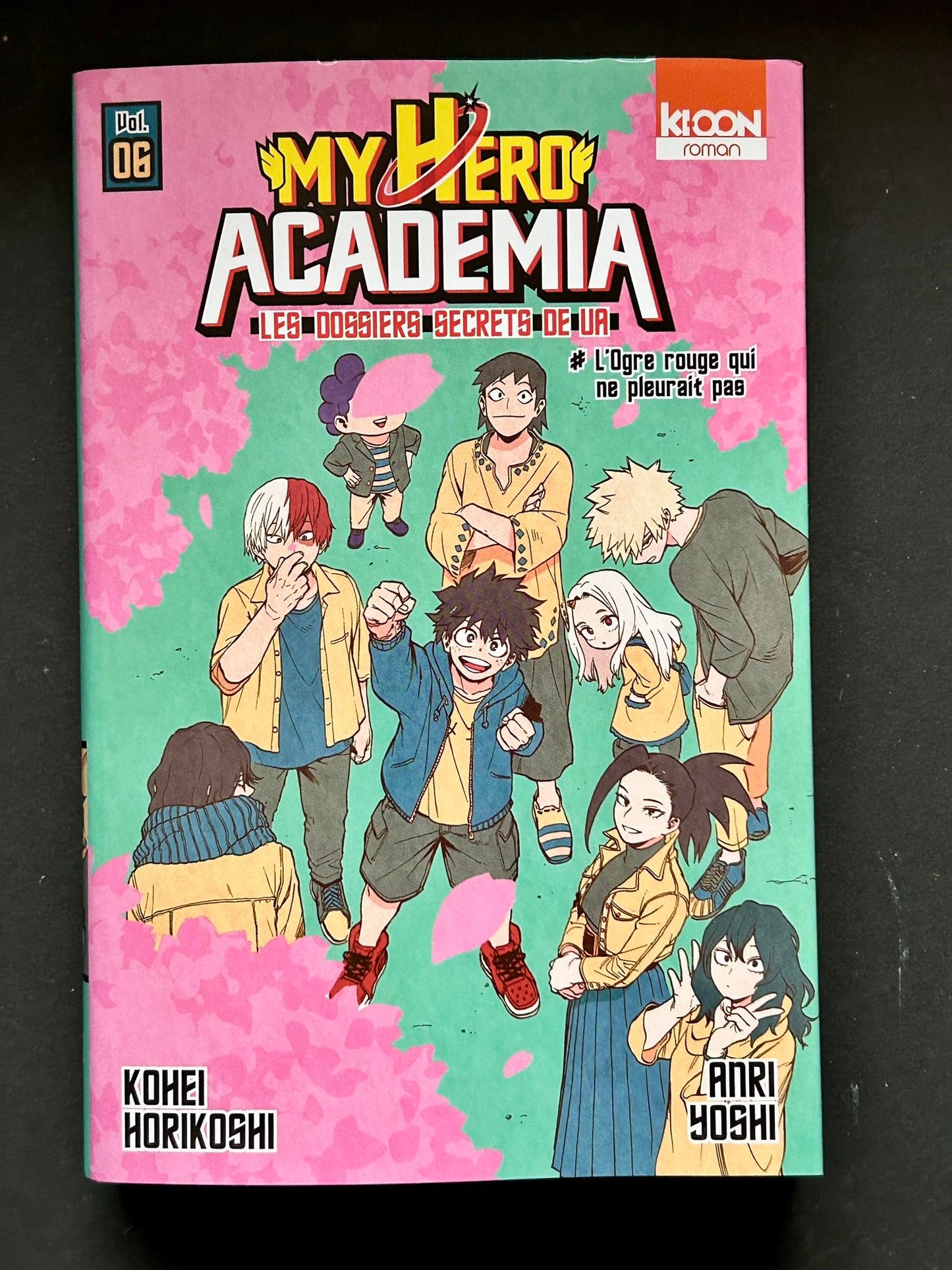 ROMAN MY HERO ACADEMIA LES DOSSIERS SECRETS DE UA T06