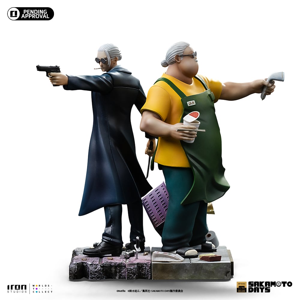 SAKAMOTO DAYS - Taro Sakamoto - Statuette Deluxe Art Scale 1/10 20.3cm