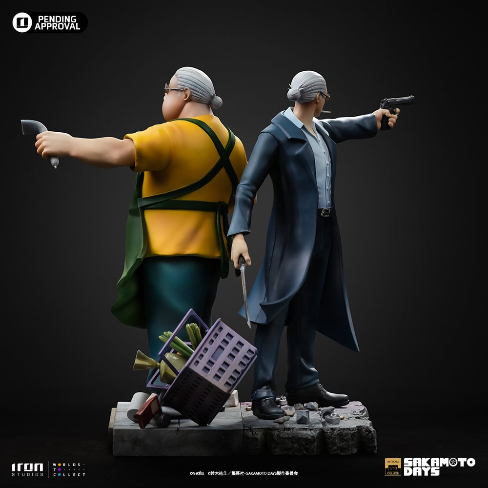 SAKAMOTO DAYS - Taro Sakamoto - Statuette Deluxe Art Scale 1/10 20.3cm