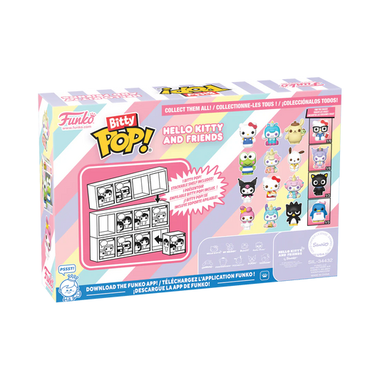 SANRIO - Bitty Pop 4 Pack 2.5cm - Keroppi