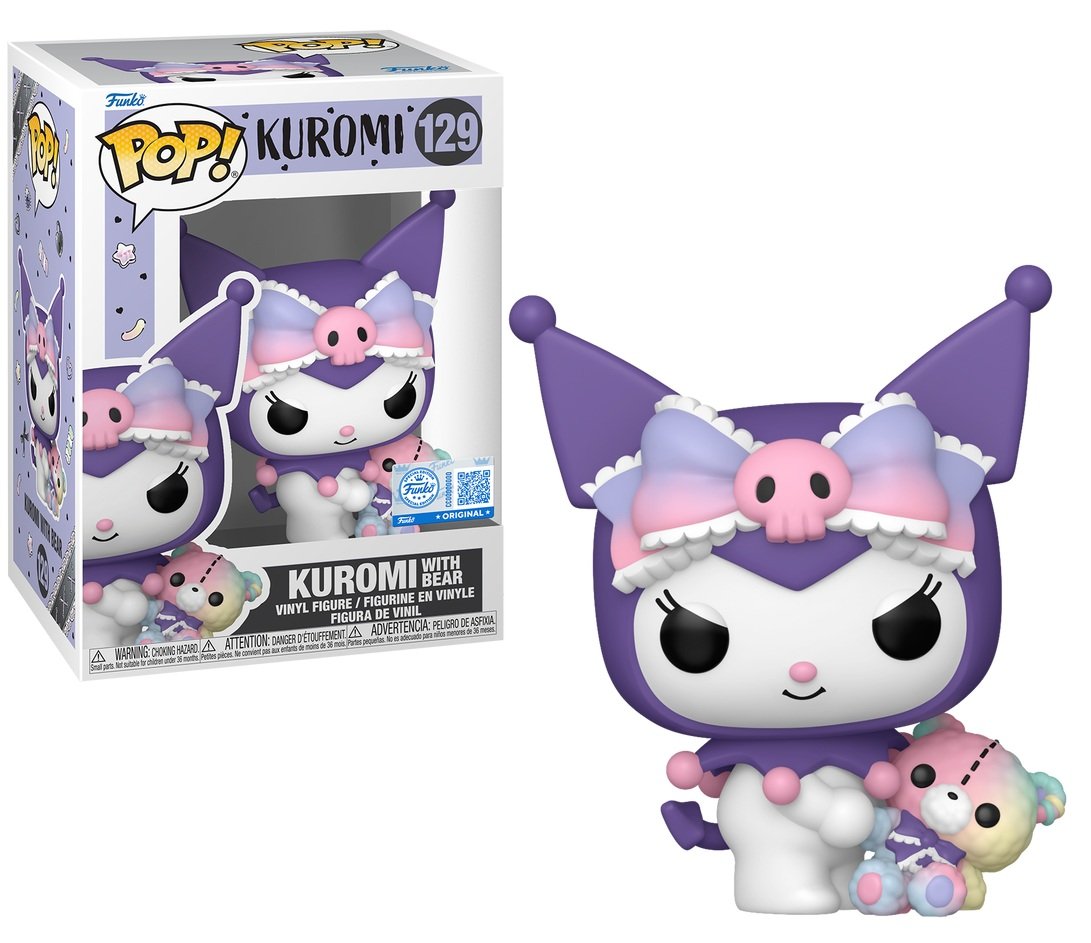 SANRIO - POP N° 129 - Kuromi avec ours