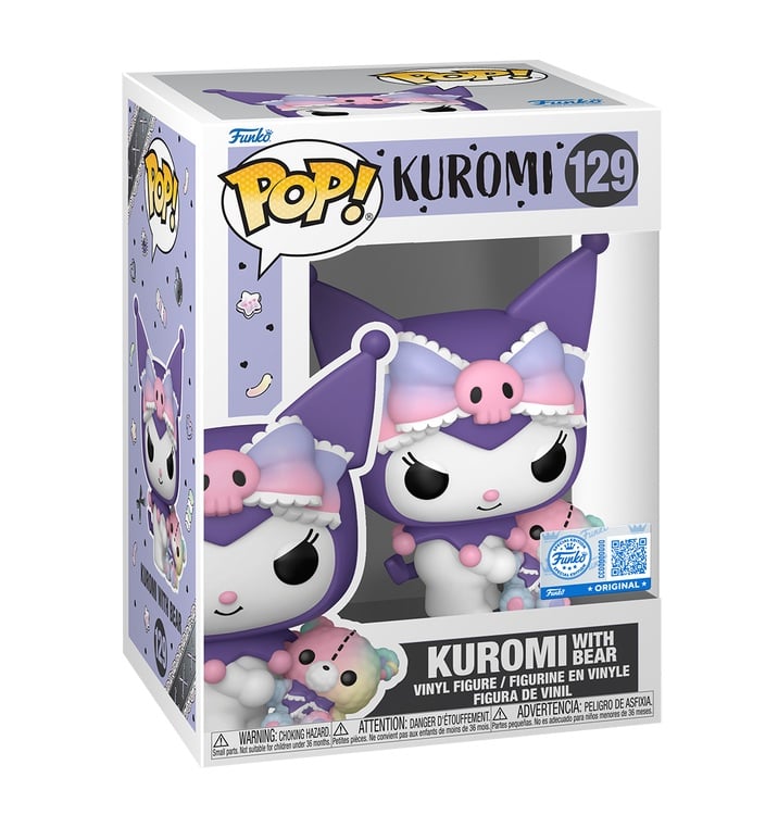 SANRIO - POP N° 129 - Kuromi avec ours