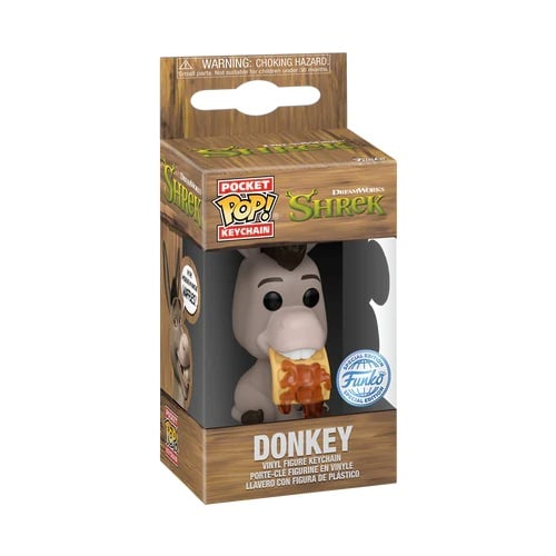 SHREK 30EME ANNIVERSAIRE - Pocket Pop Keychains - L'Ane