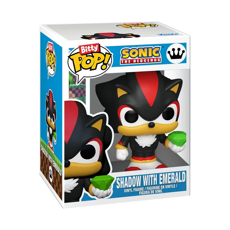 SONIC - Bitty Pop 4 Pack 2.5cm - Shadow