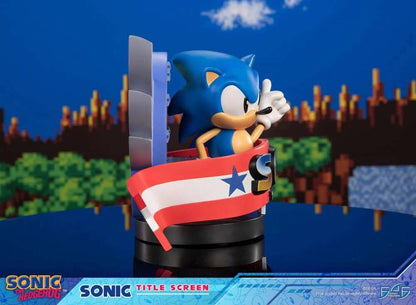 SONIC - Title Screen - Statuette 21cm