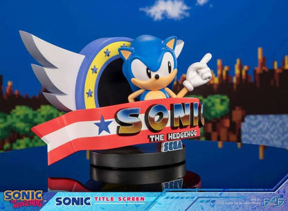 SONIC - Title Screen - Statuette 21cm