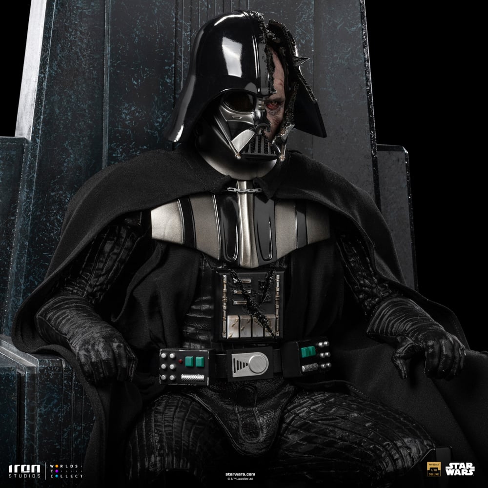 STAR WARS - Dark Vador sur Trone - Statuette Art Scale 1/10 17.85cm