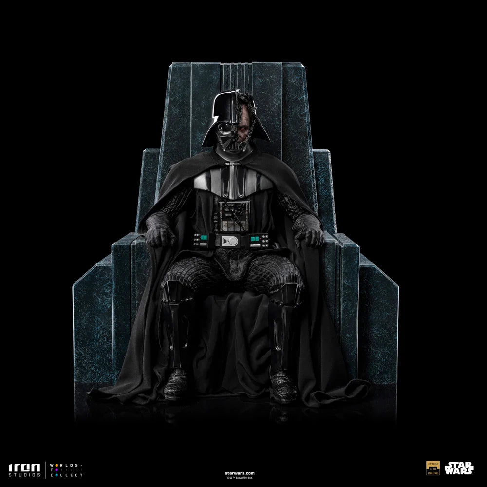 STAR WARS - Dark Vador sur Trone - Statuette Art Scale 1/10 17.85cm