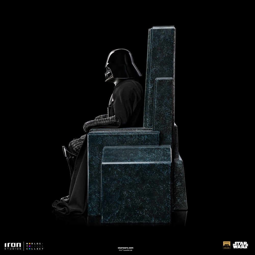 STAR WARS - Dark Vador sur Trone - Statuette Art Scale 1/10 17.85cm