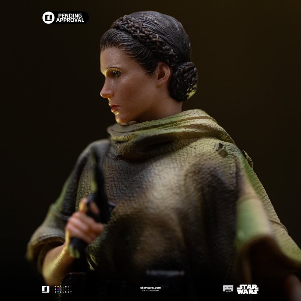 STAR WARS 6 - Leia & Wicket - Statuette Art Scale 1/10 20.1cm