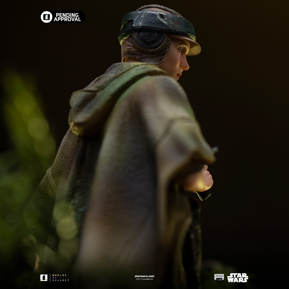 STAR WARS 6 - Leia & Wicket - Statuette Art Scale 1/10 20.1cm