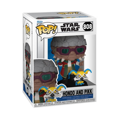 STAR WARS THE CLONE WARS - POP & Buddy N° 808 - Hondo & Pikk