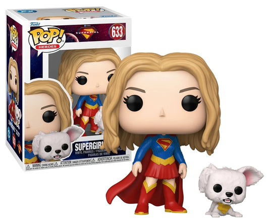 SUPERGIRL - POP & Buddy N° 633 - Supergirl avec Krypto chiot