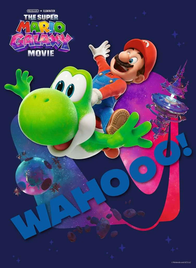 SUPER MARIO GALAXY MOVIE - Le pouvoir de Super Mario - Puzzle 150P XXL